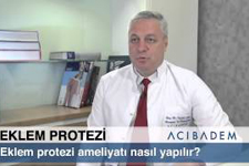 Eklem protezi ameliyatı nasıl yapılır?